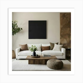 Modern Living Room 47 Art Print