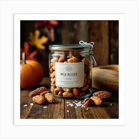 Mix Nuts Art Print