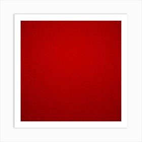 Red Background Art Print