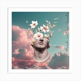 Head In The Clouds Art Print Art Print