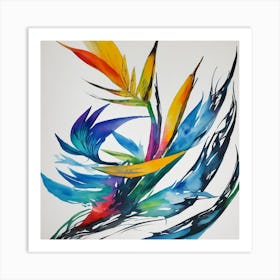 Bird Of Paradise Art Print