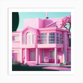 Barbie Dream House (510) Art Print