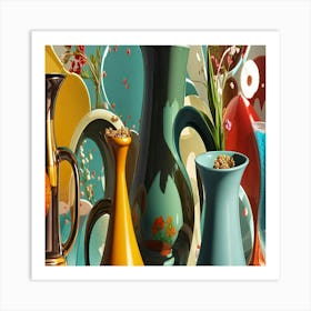 UNIQUE Vase Art Print