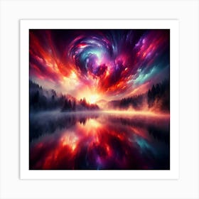 Psychedelic Painting 1 Art Print