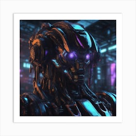 Cyborg 45 Art Print