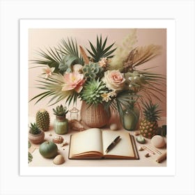 Jungle Bouquet 8 Art Print