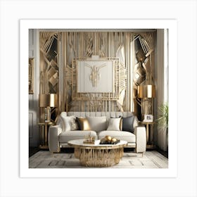 Deco Living Room 18 Art Print