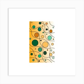 Abstract Circles 10 Art Print