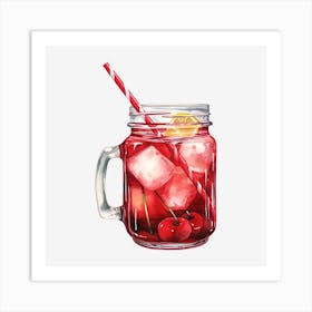 Cherry Margarita 9 Art Print