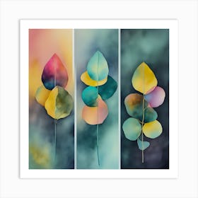 Natures in three Art Print