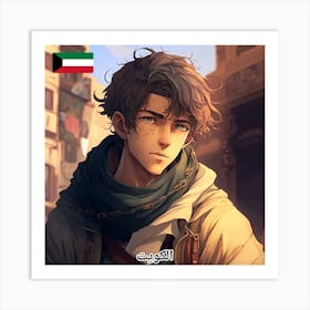 Find Out What A Kuwaiti Looks Like With Ia (14) Art Print