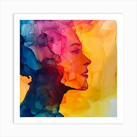 Portrait Of A Woman 26 Art Print