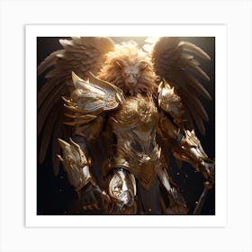 Lion Kinggg #11 -Juangisme Art Print