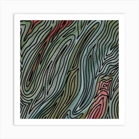 Abstract Pattern Art Print