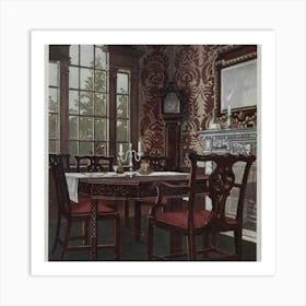 Dining Room Art Print