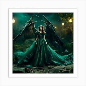 The Dark Fairy 1 Art Print