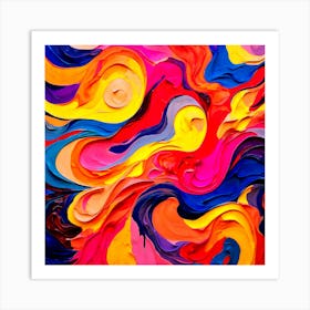 Abstract Painting Art Print