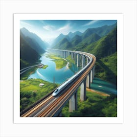 Train Art Print