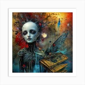 'The Book Of The Dead' Art Print