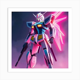 Gundam 03 Art Print