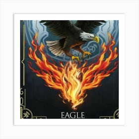 Eagle sharp sight Art Print