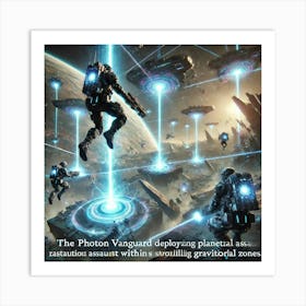 Photon Vanguard Deployment 1 Art Print