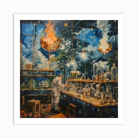 'The Lab' Art Print