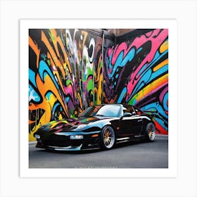 Graffiti Wall Art Print