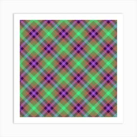 Plaid Pattern 34 Art Print