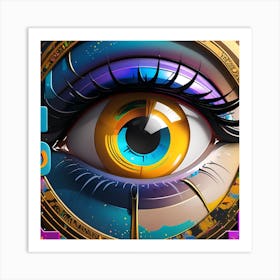 Eye Of The Gods Art Print