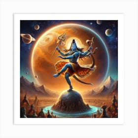 Lord Shiva 12 Art Print