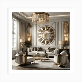 Deco Living Room 16 Art Print