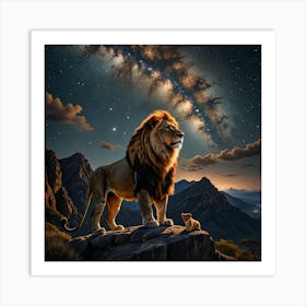 Lion King 1 Art Print