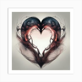 Dark Love Art Print