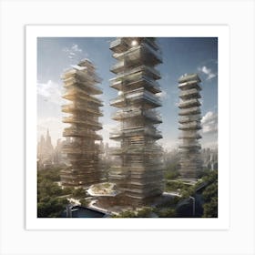 Skyscraper 2 Art Print