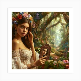 lost in magic land25 Art Print