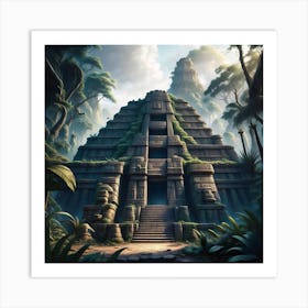 Egyptian Temple Art Print