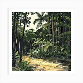 Rainforest Art Print