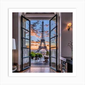 Morning In Paris Art Print