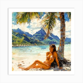 Bora Bora Vacations - Tropical Places Art Print