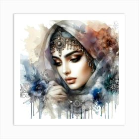 Exotic Beauty Artwork 207 Art Print