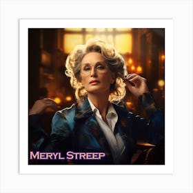 Meryl Streep 1 Art Print