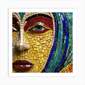 Mosaic Art 1 Art Print