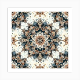 Mandala Reflection Art Print