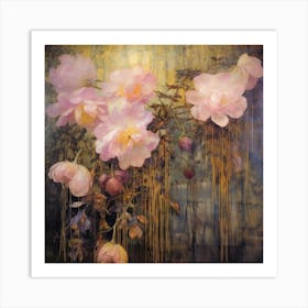 Muted Roses Art Print