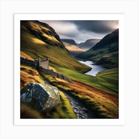 Loch Ryan 1 Art Print