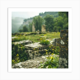 Graveyard Art Print