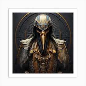 Egyptian god Thoth Art Print