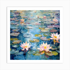 Water Lilies 4 Art Print