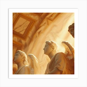 Angels 1 Art Print